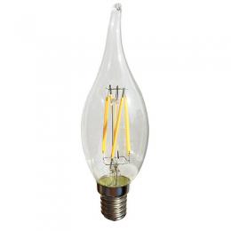 Лампа светодиодная E14 4W прозрачная  - 1